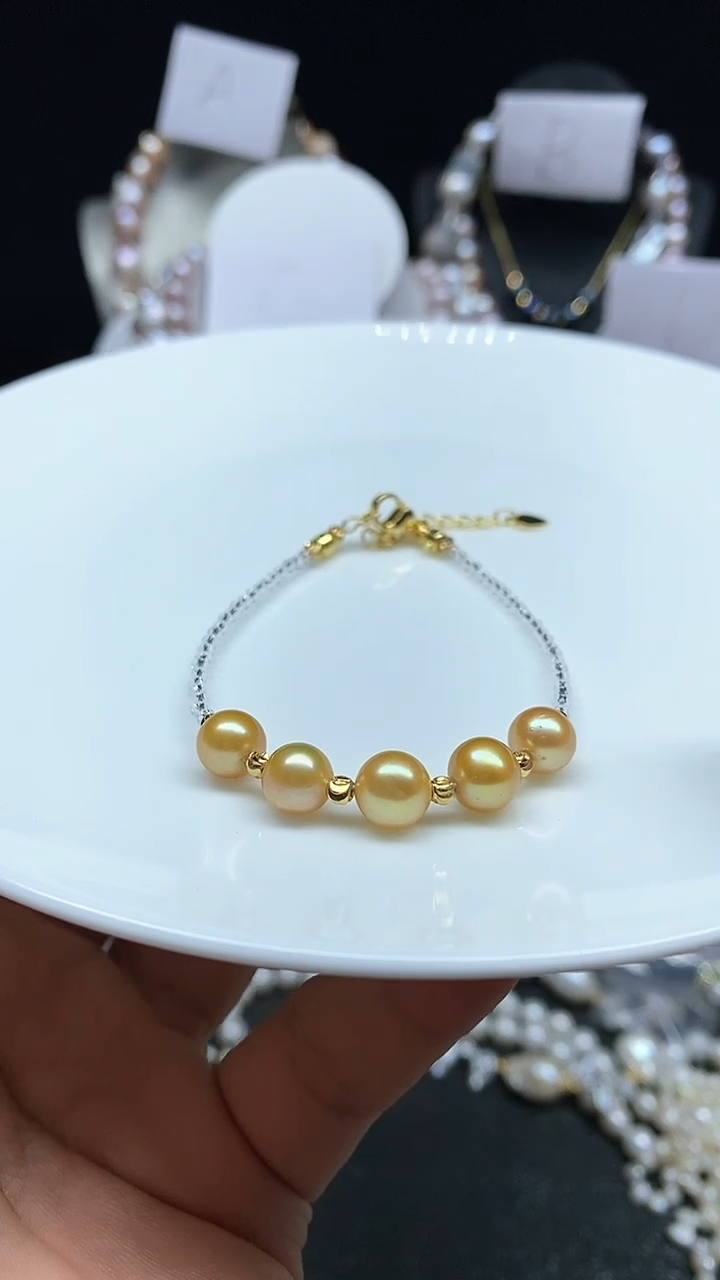 【闪购商品】淡水珍珠手串未镶嵌多人