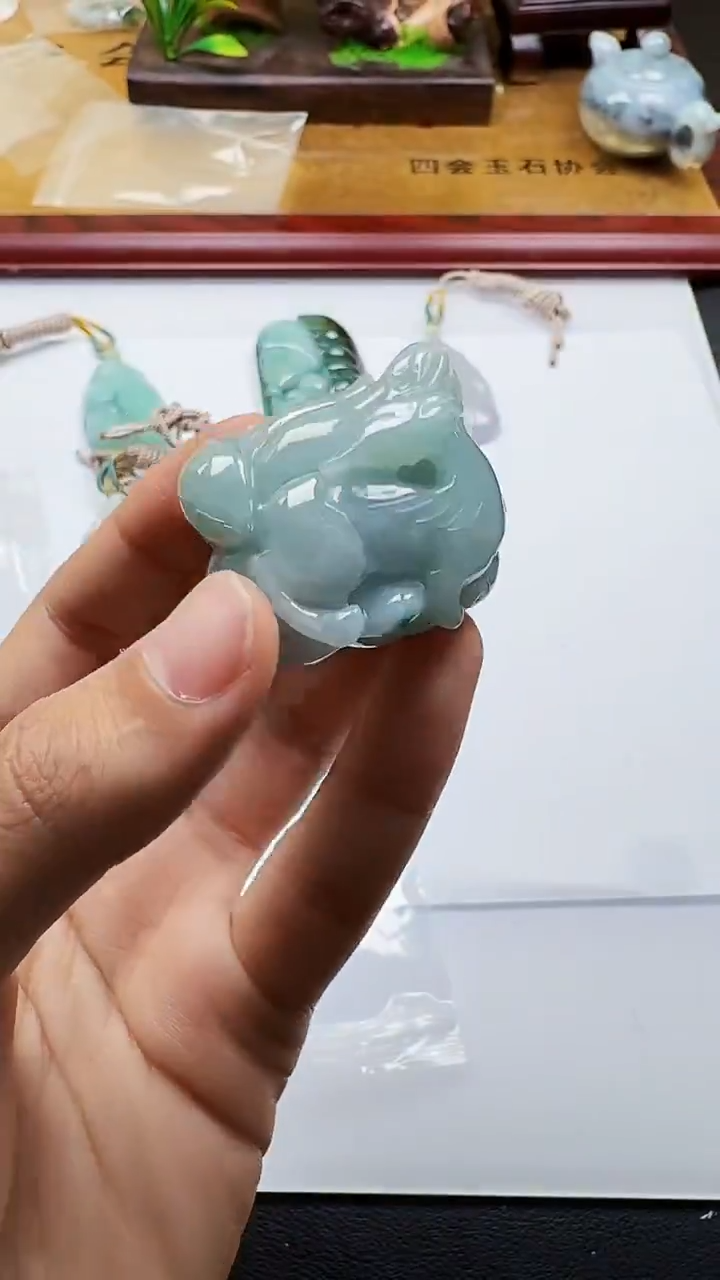 吊坠(不含链)未镶嵌翡翠1