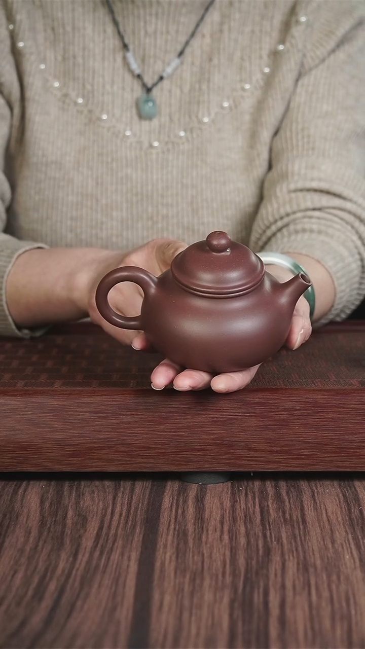 【闪购商品】紫砂茶壶老紫泥 容天