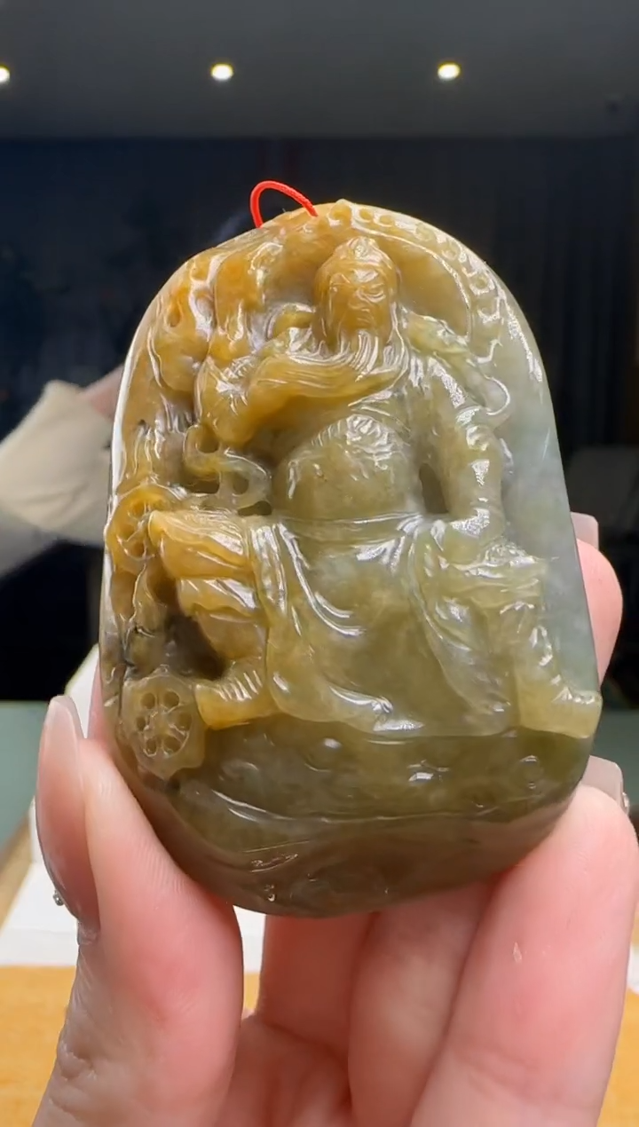 【闪购商品】翡翠吊坠(不含链)未镶嵌CC@@960Q1J13144