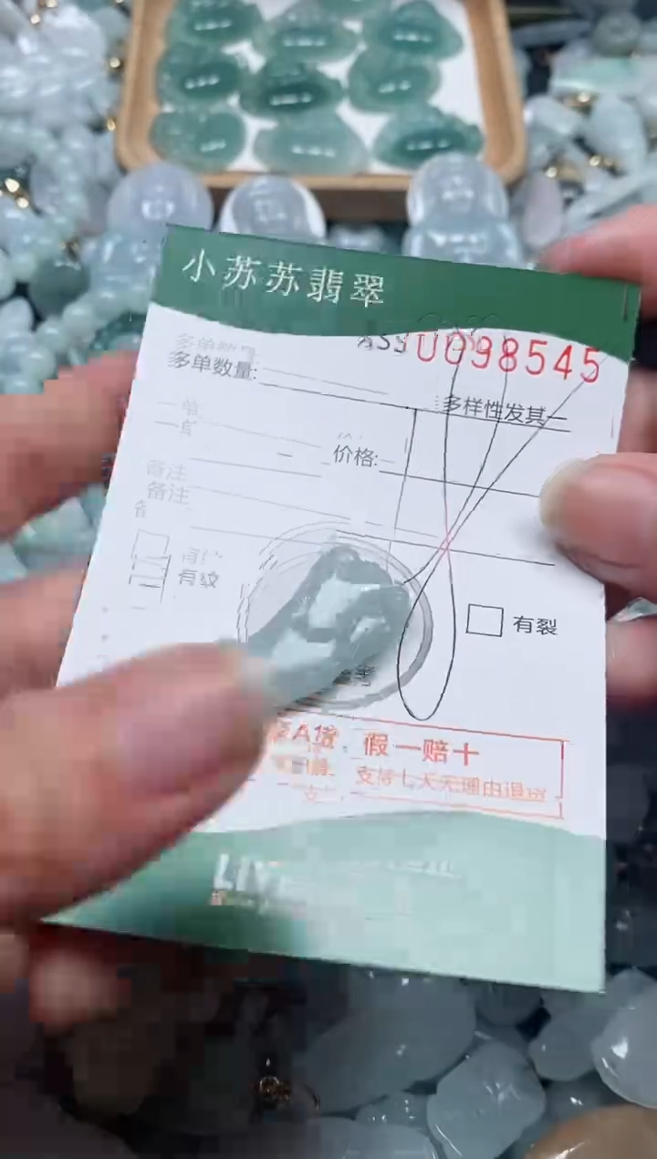 【闪购商品】翡翠颈饰未镶嵌闪购商品0098545