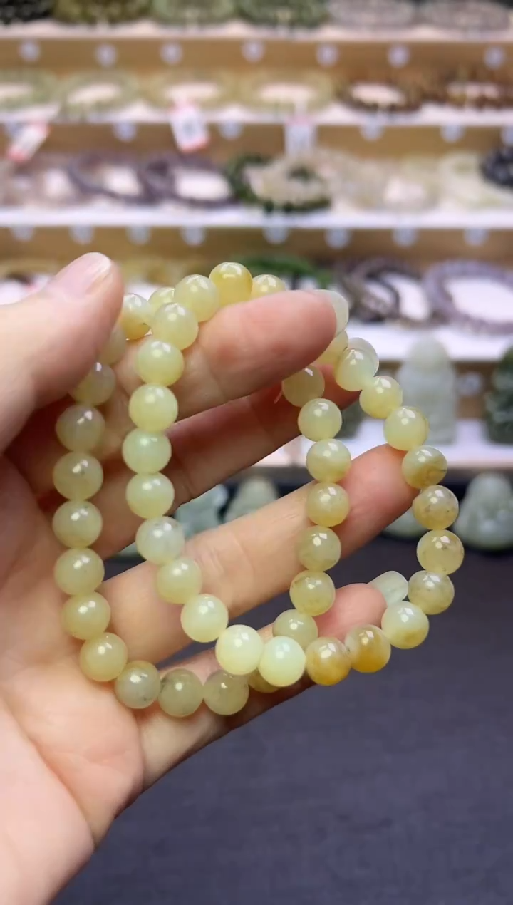 颈饰未镶嵌和田玉101号链接多样性发一卡8mm有草花