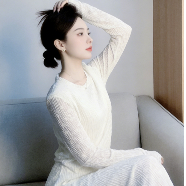 JY 新款秋冬纯色简约显瘦日常上衣半裙套装JY639-640-641-642