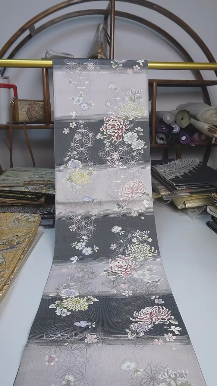 【闪购商品】织绣46西阵织六通菊花
