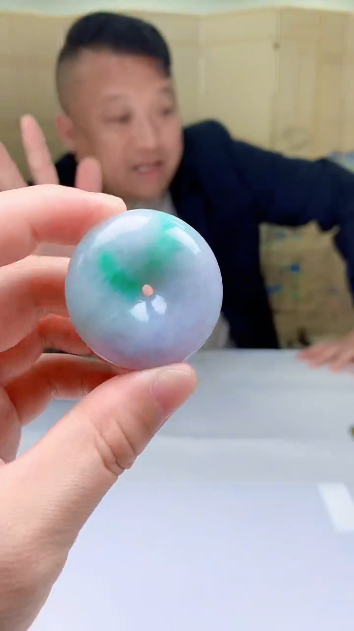 【闪购商品】定制翡翠未镶嵌4969ty-毛货挂件188