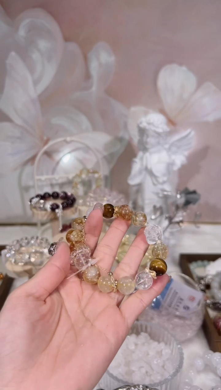 【闪购商品】水晶手链未镶嵌天然水晶默认微瑕 多样性发货发其一