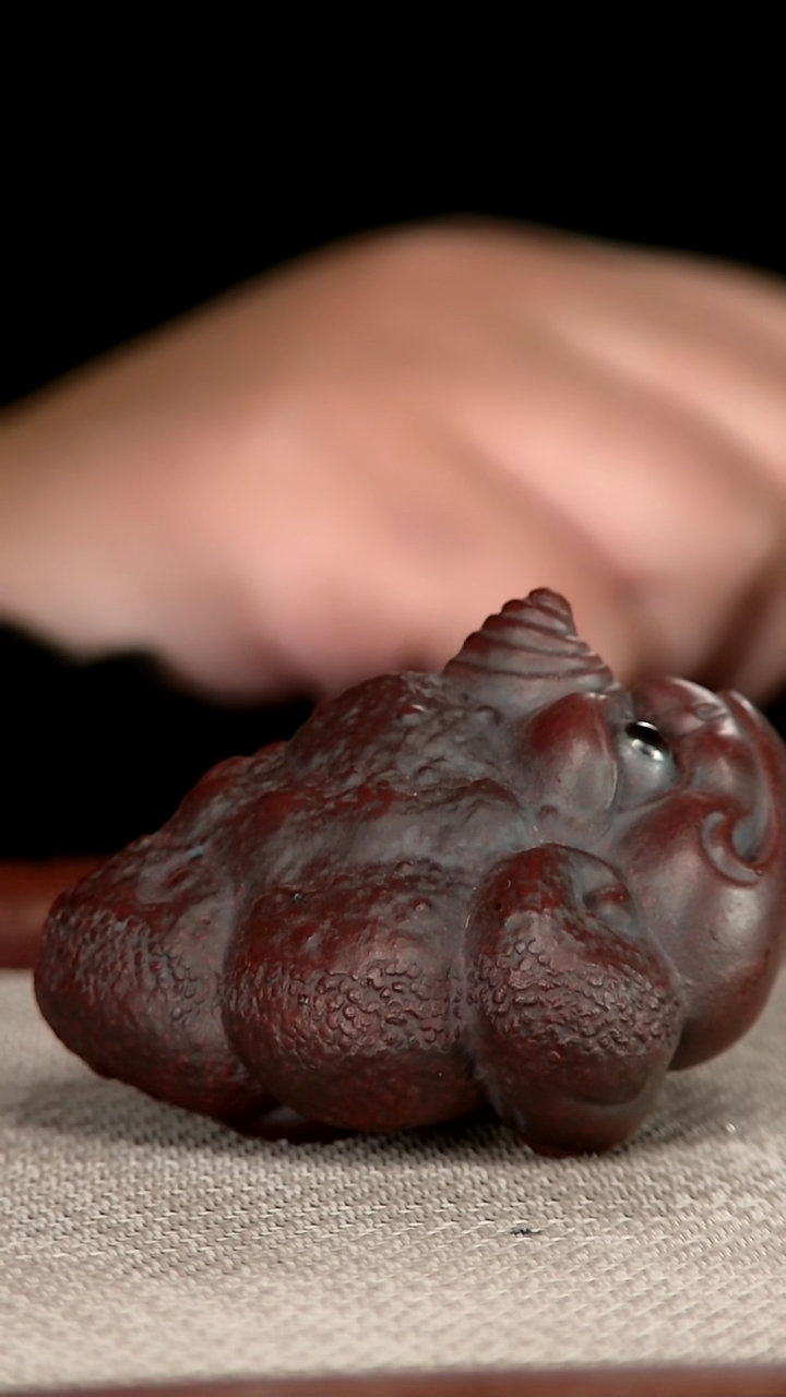 【闪购商品】紫砂茶宠宜兴紫砂壶0306  C4