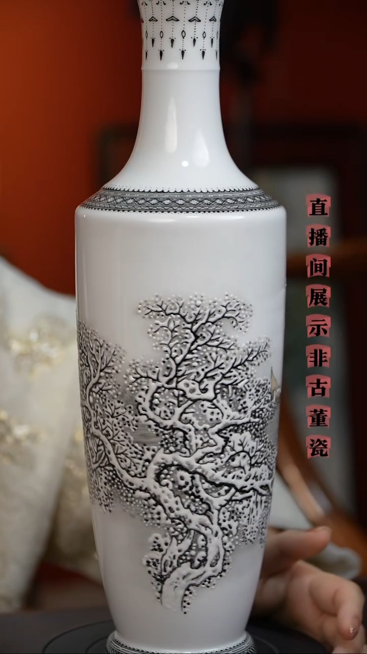 摆件瓷匠心中国光明瓷厂WQ0313