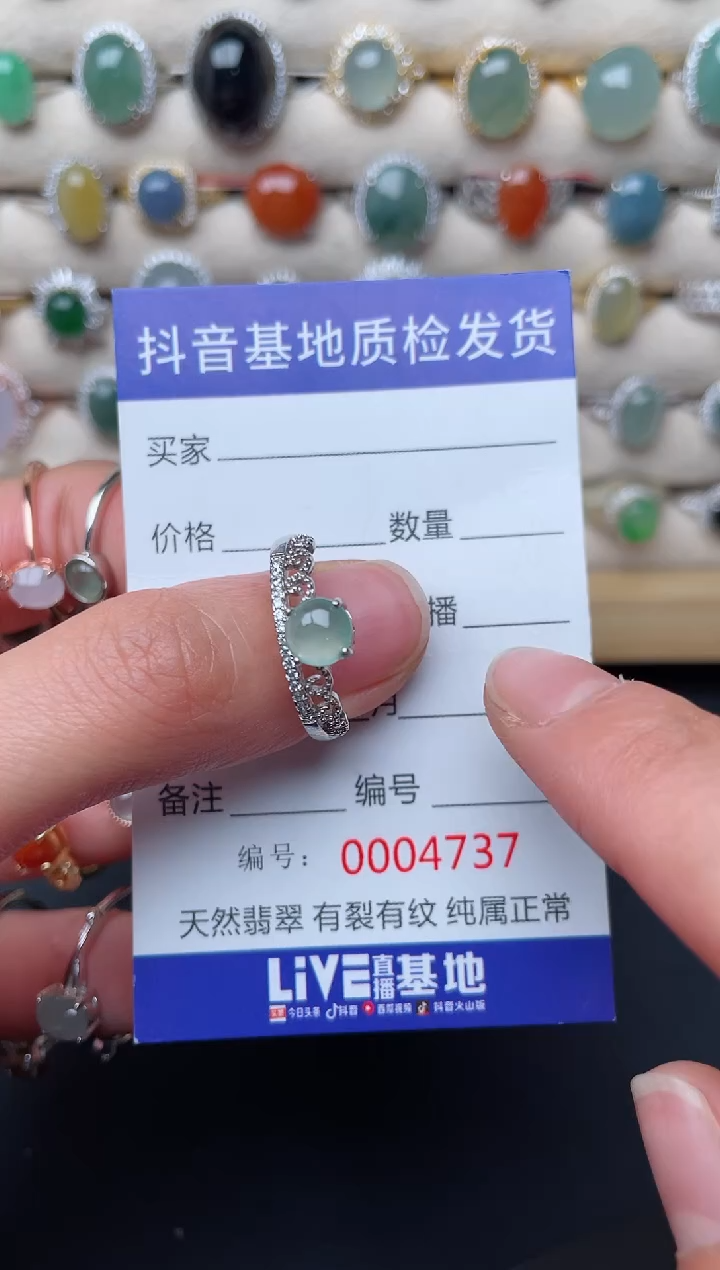 【闪购商品】翡翠戒指银S925镶嵌...........