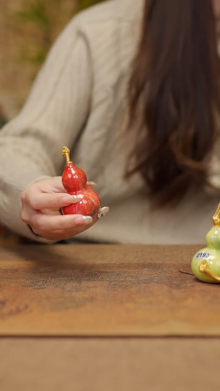 【闪购商品】215宴禾堂大漆脖挂葫芦68