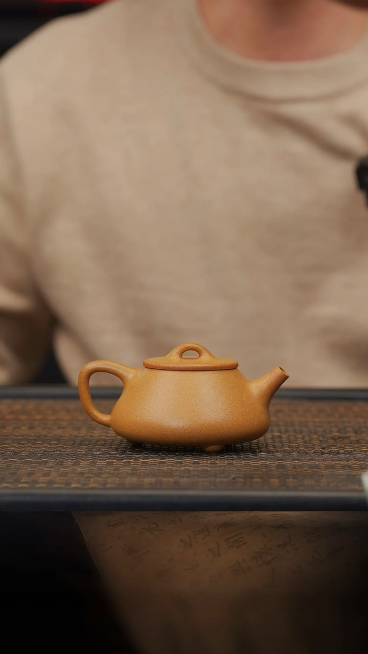 【闪购商品】紫砂茶壶48空山造器 老档口石瓢