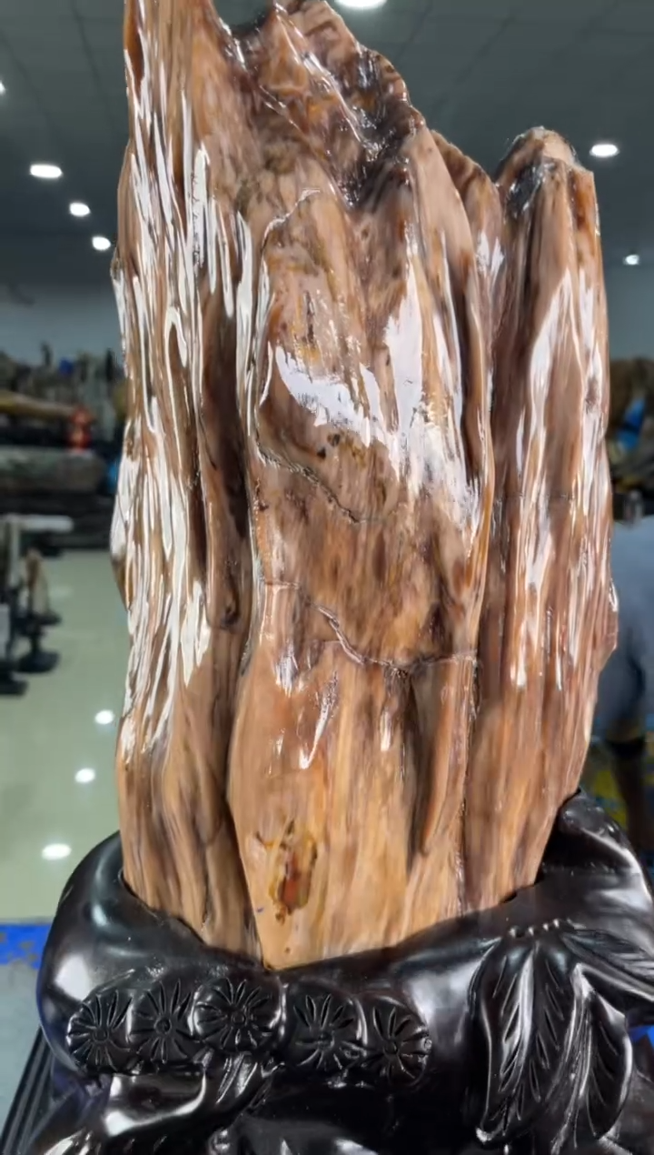 【闪购商品】硅化玉摆件未镶嵌61