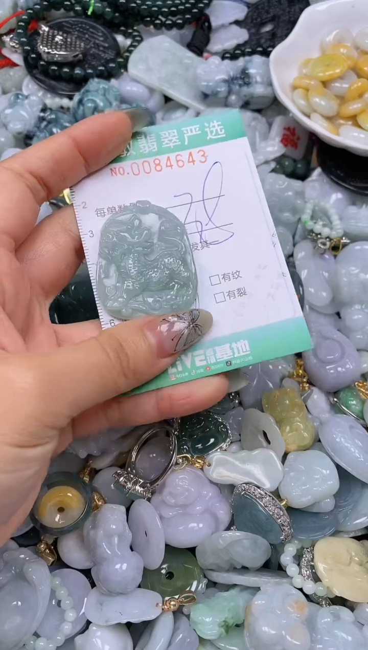 【闪购商品】翡翠颈饰未镶嵌闪购0084643