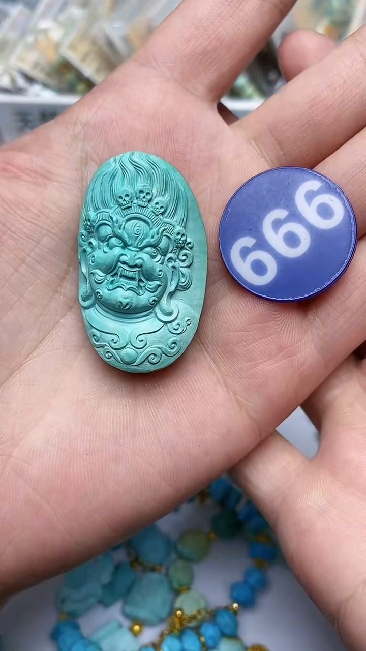 【闪购商品】绿松石雕刻件未镶嵌999