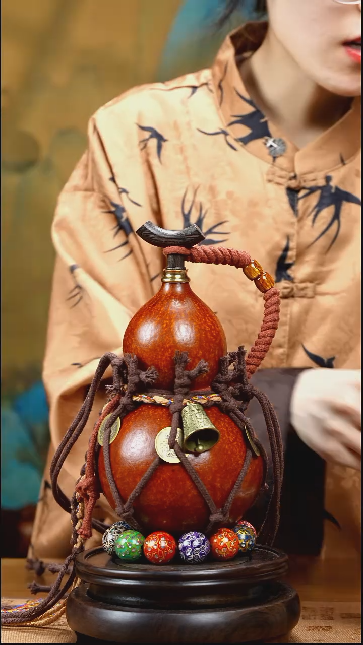 XZ077网兜款酒葫芦不包手串（现货现发）