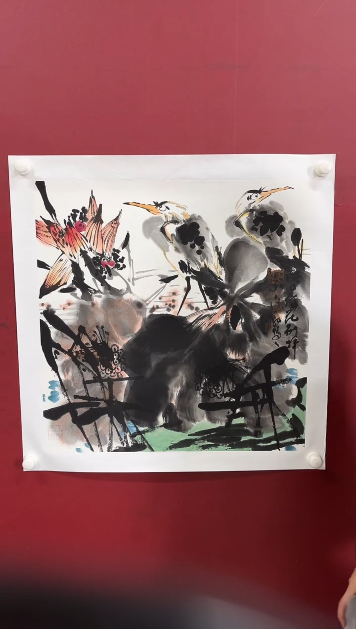 【闪购商品】绘画21李进潮 绘画作品 4平尺