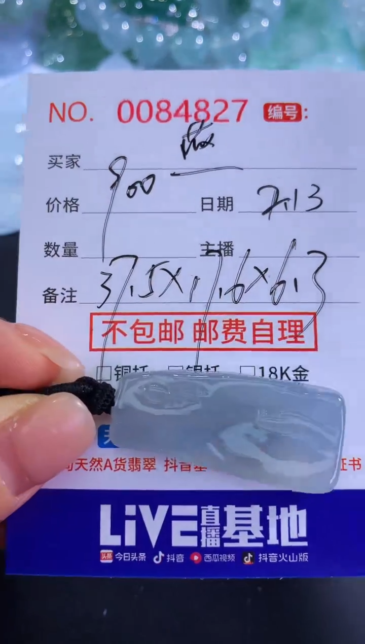 【闪购商品】翡翠颈饰未镶嵌燕