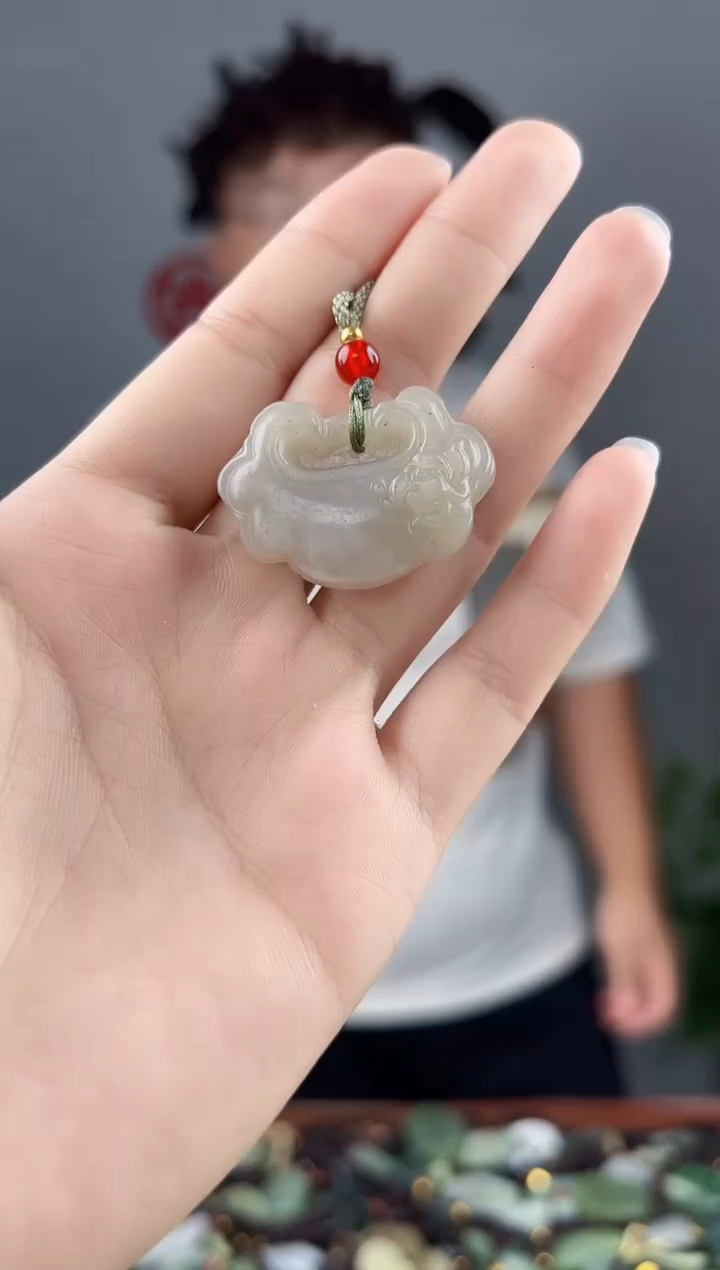 颈饰未镶嵌和田玉拍一发一，多样性发货