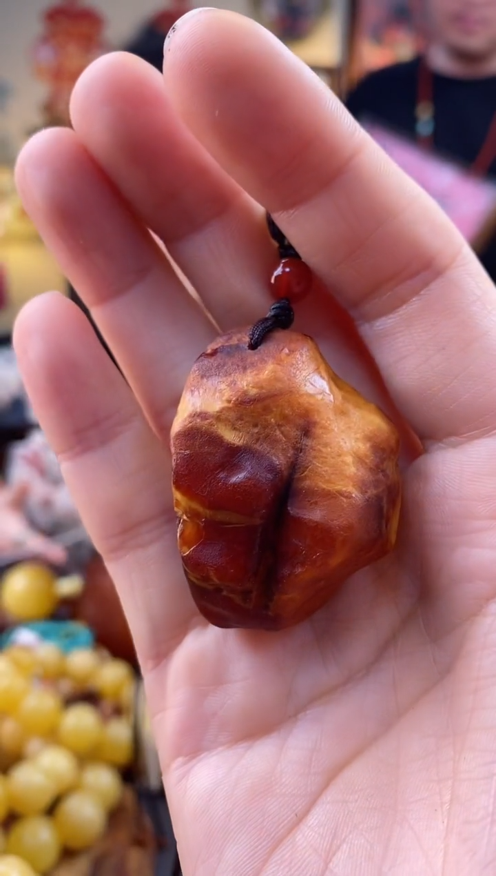 【闪购商品】琥珀颈饰未镶嵌吊坠