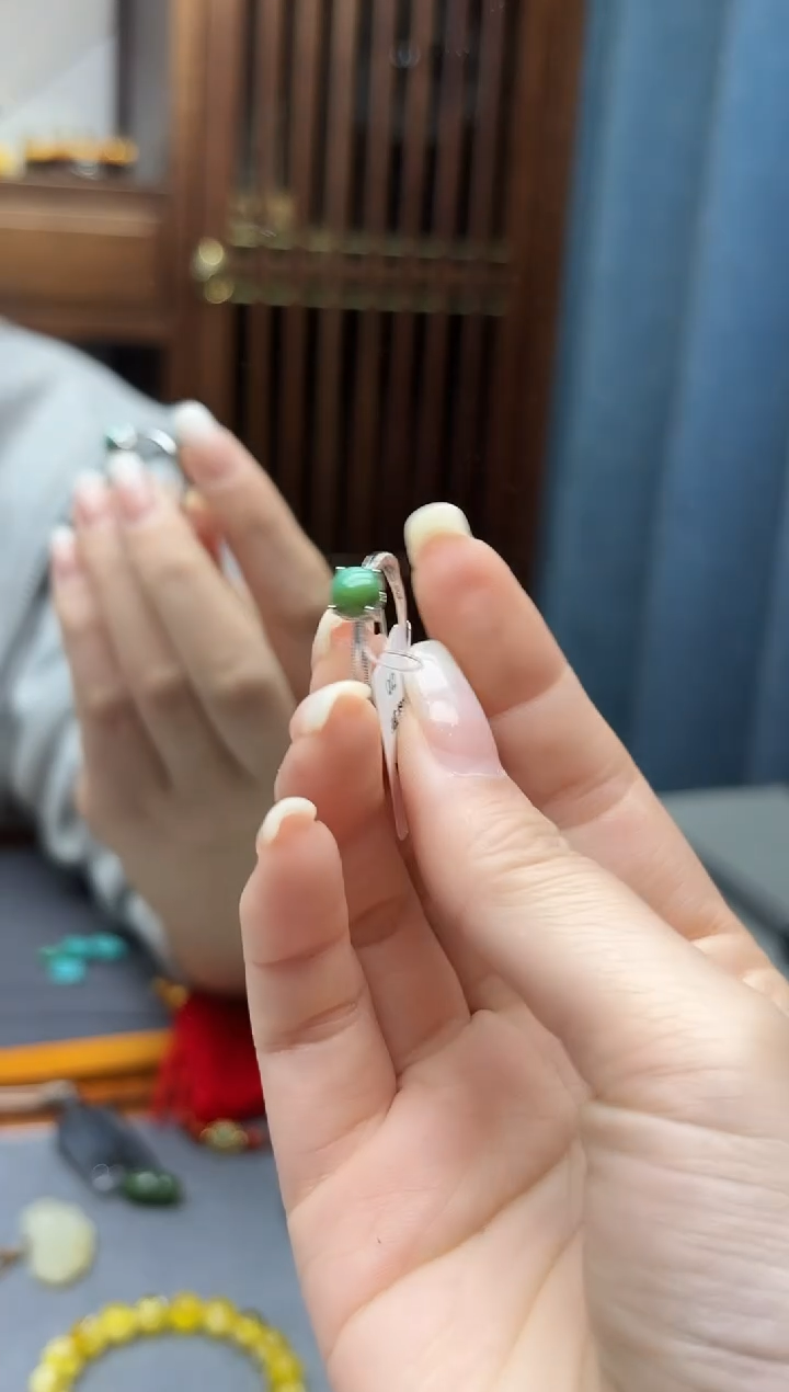 未镶嵌戒指玛瑙/玉髓玛瑙戒指GW