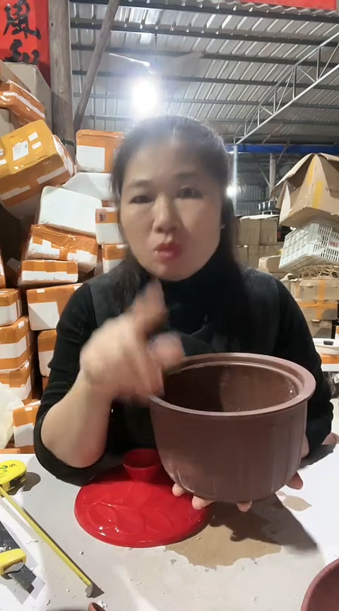 陶5379瑕疵打磨猪油罐