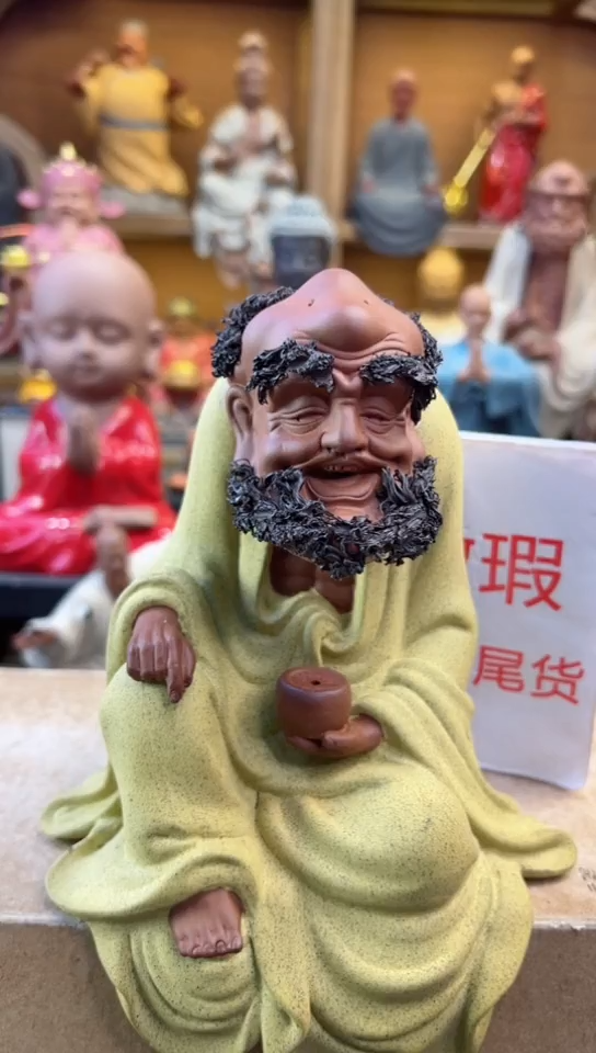 紫砂茶宠器闵茶宠摆件