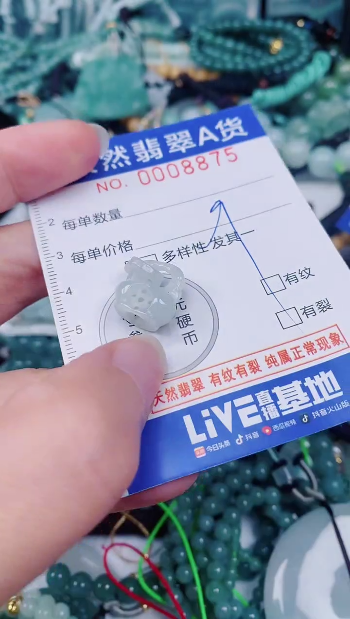 颈饰未镶嵌翡翠00008875