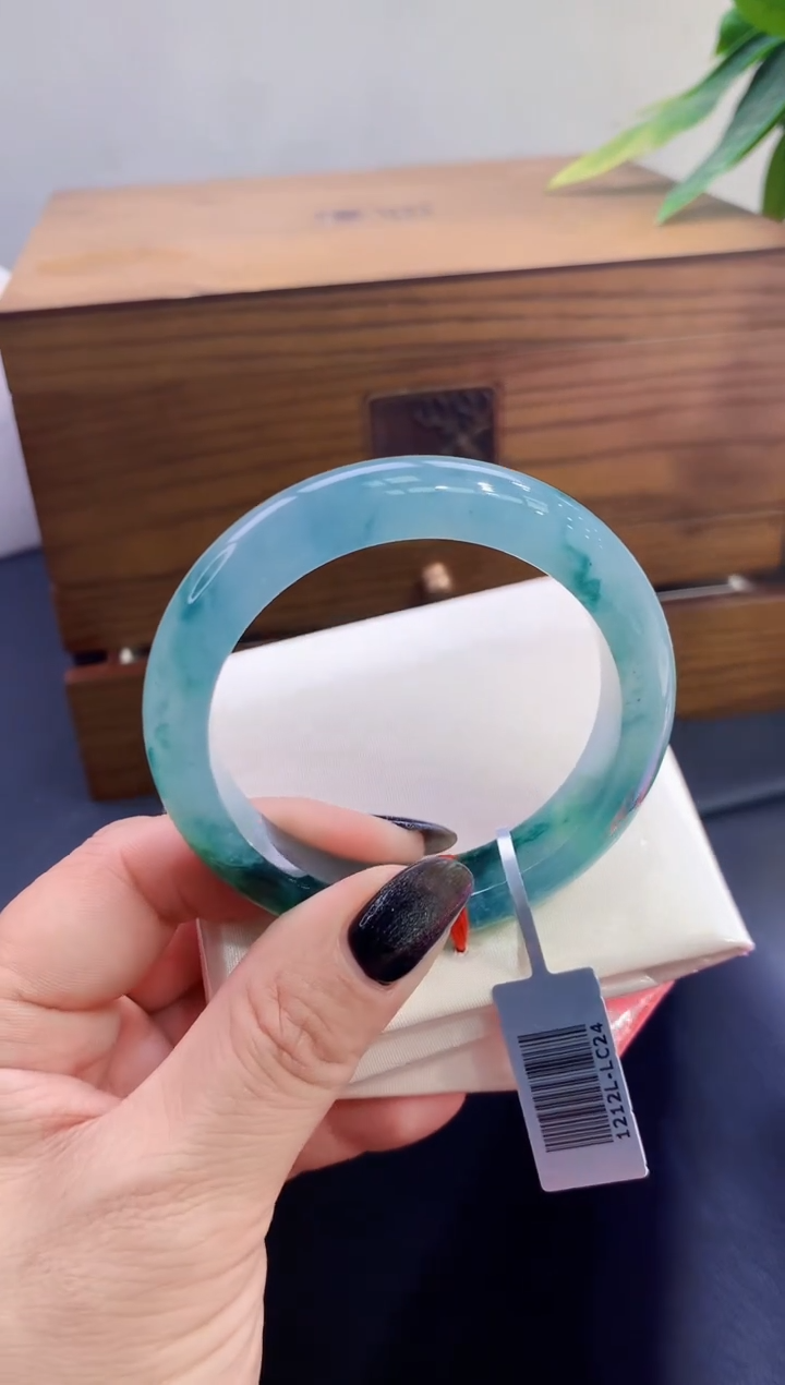 未镶嵌手镯翡翠- 圈口53