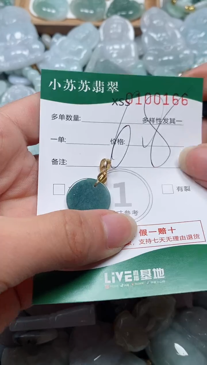 【闪购商品】翡翠颈饰未镶嵌闪购商品0100166