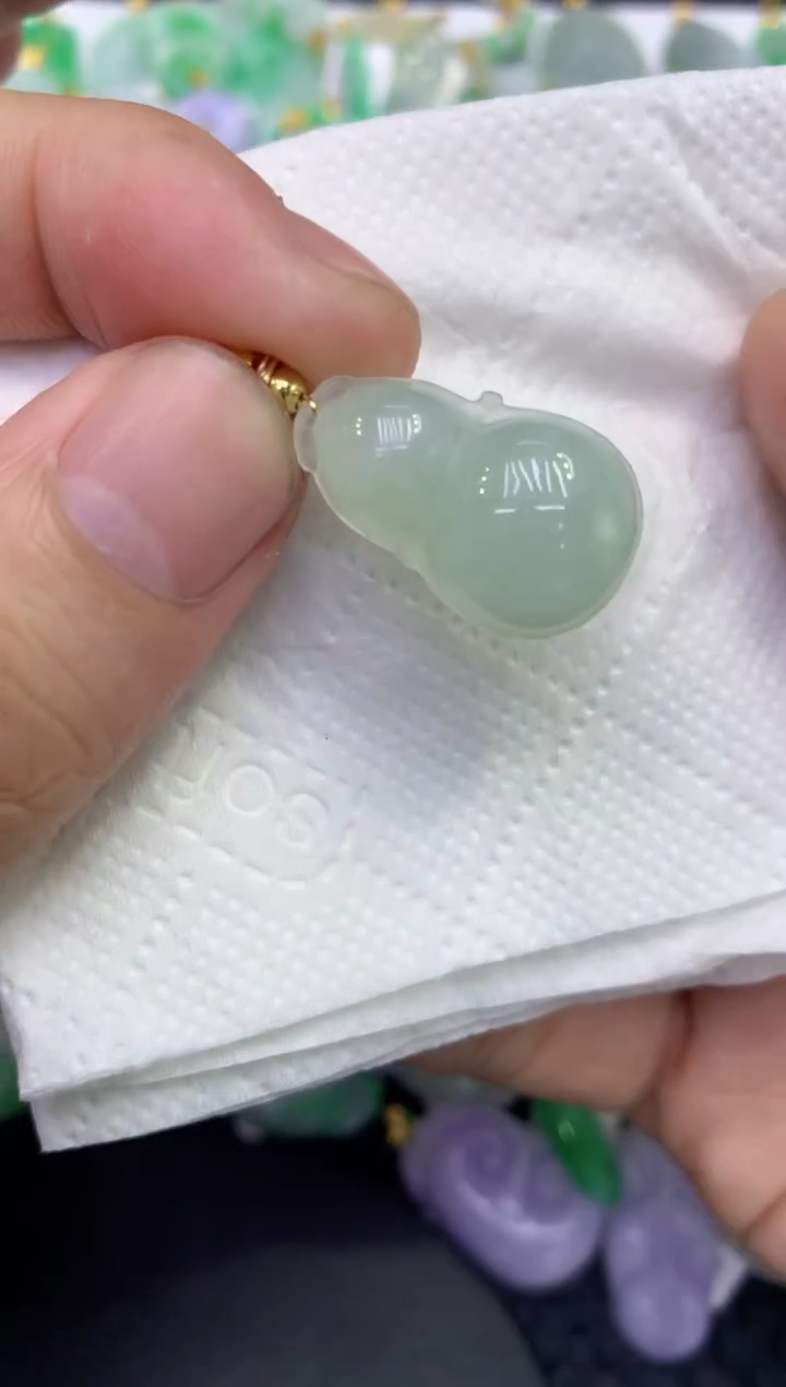 颈饰未镶嵌翡翠天然缅甸A货翡翠