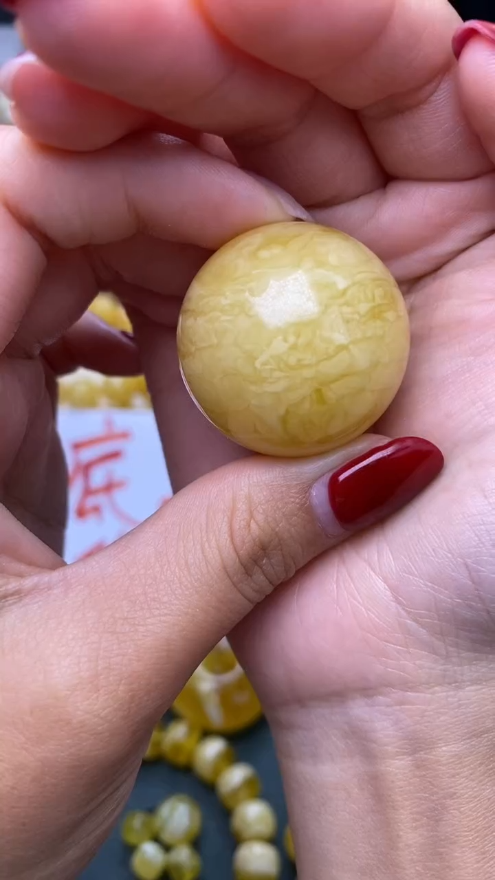 裸石蜜蜡未镶嵌葵.63 尺寸32+微瑕