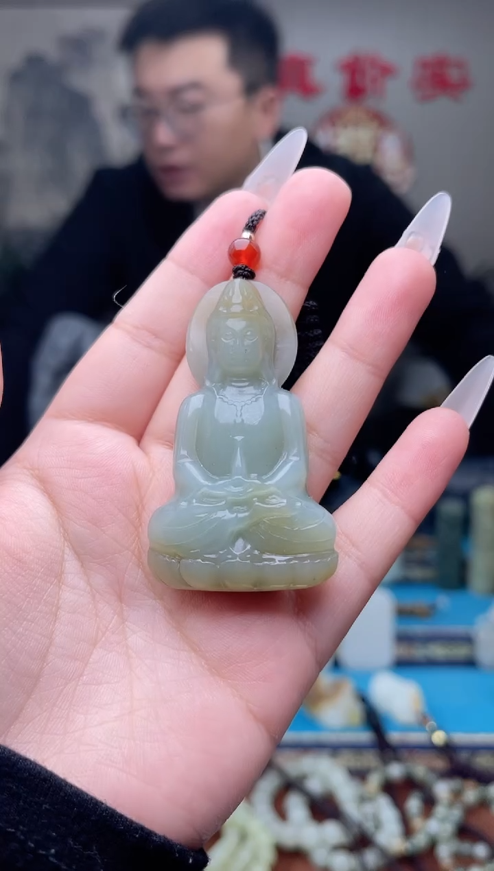 【闪购商品】和田玉未镶嵌挂件1