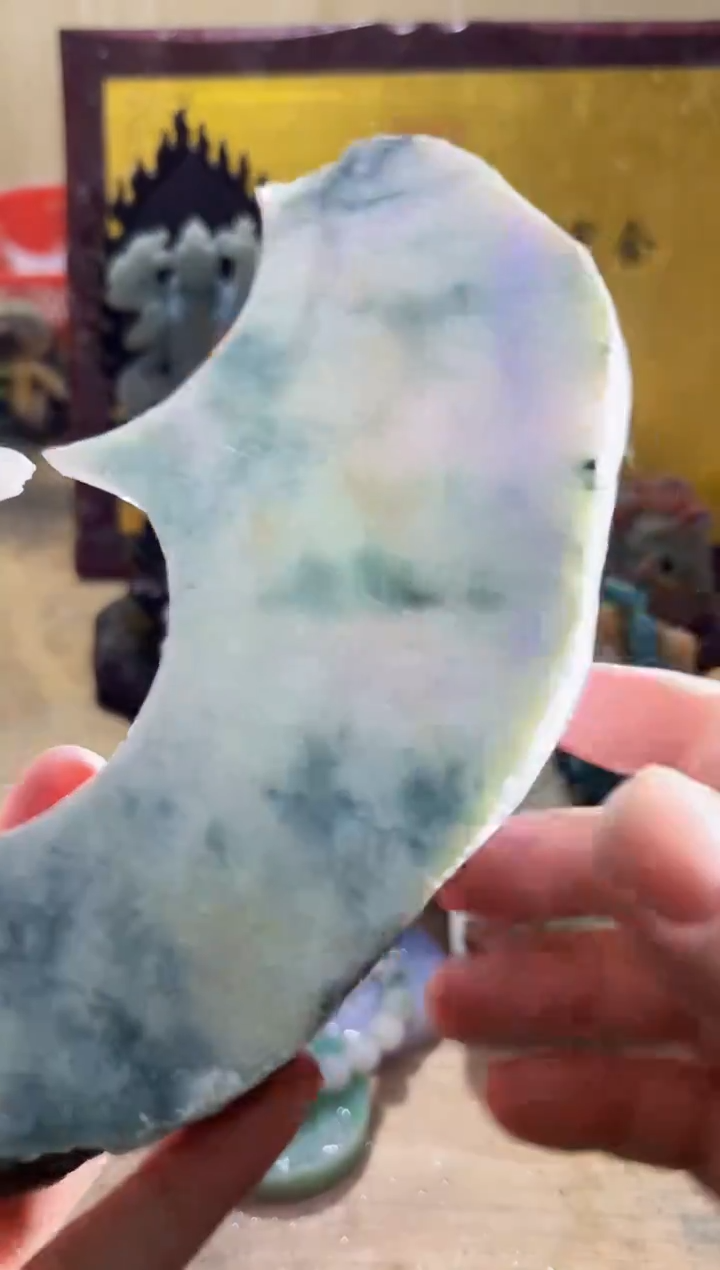 未镶嵌挂件翡翠A货常星7882