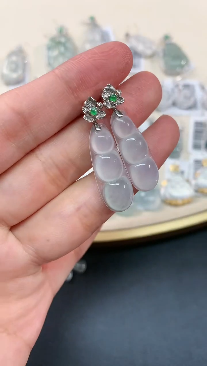 【闪购商品】翡翠吊坠(不含链)18K金镶嵌A251|多样性发其一999