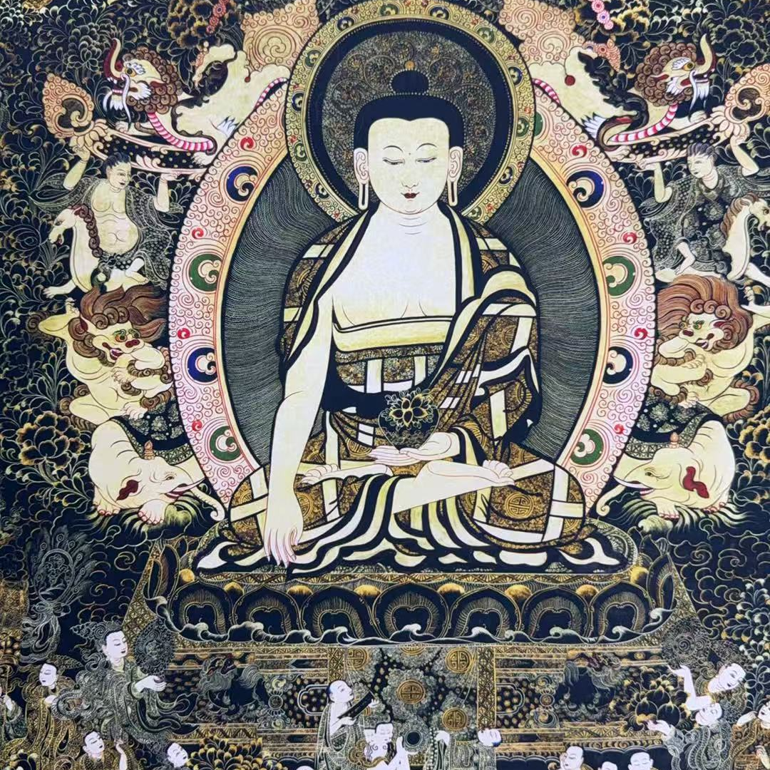 唐卡子教佛宗经典图案艺术佳作 TK16001