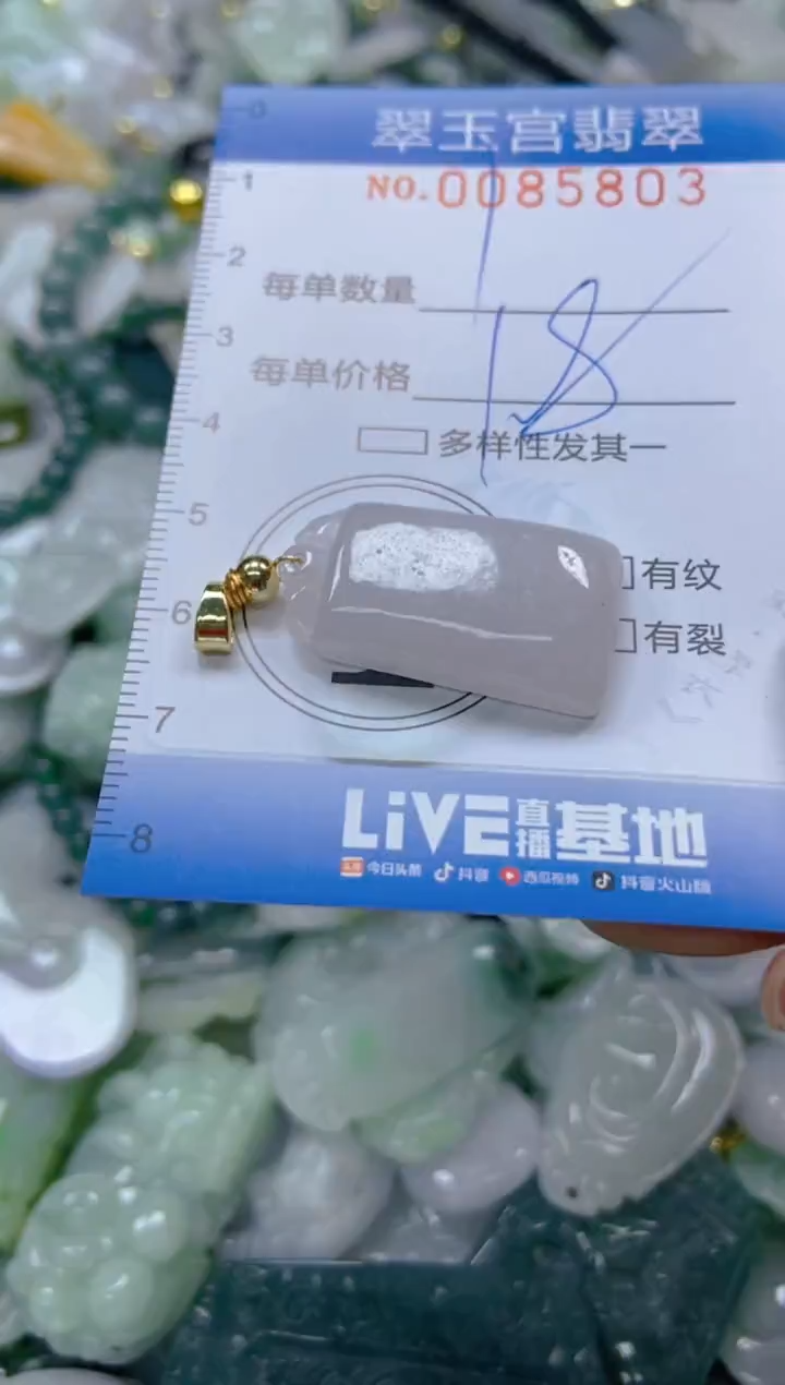 【闪购商品】翡翠颈饰未镶嵌闪购0085803