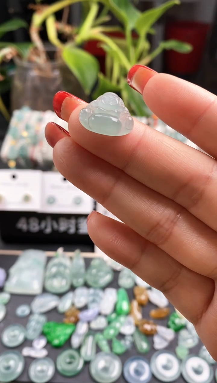 【闪购商品】翡翠散珠佛公裸石