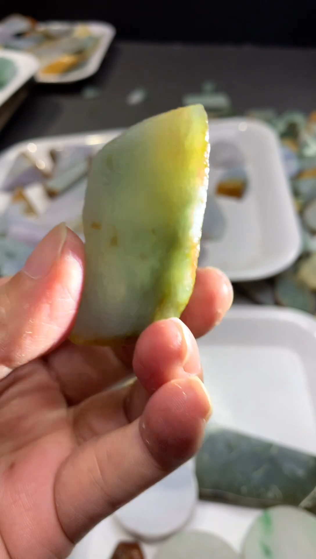 【闪购商品】翡翠颈饰未镶嵌天然翡翠A货