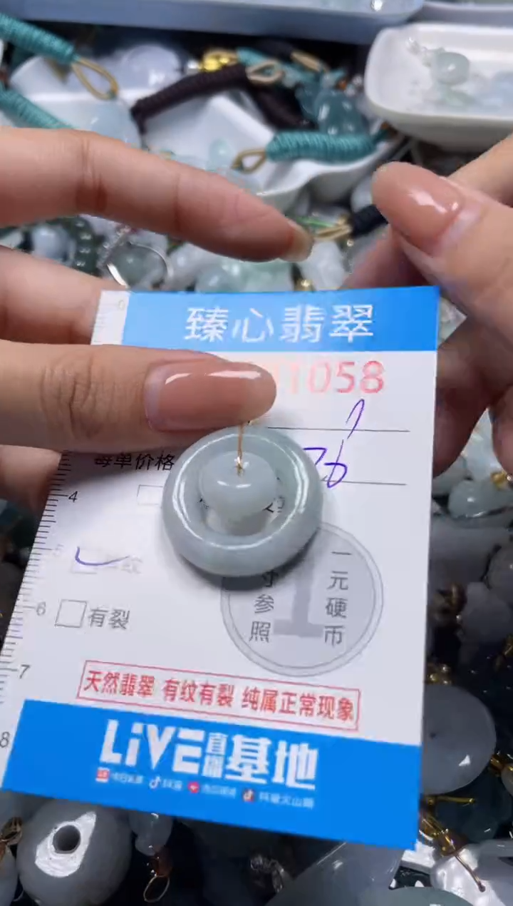 颈饰未镶嵌翡翠1058