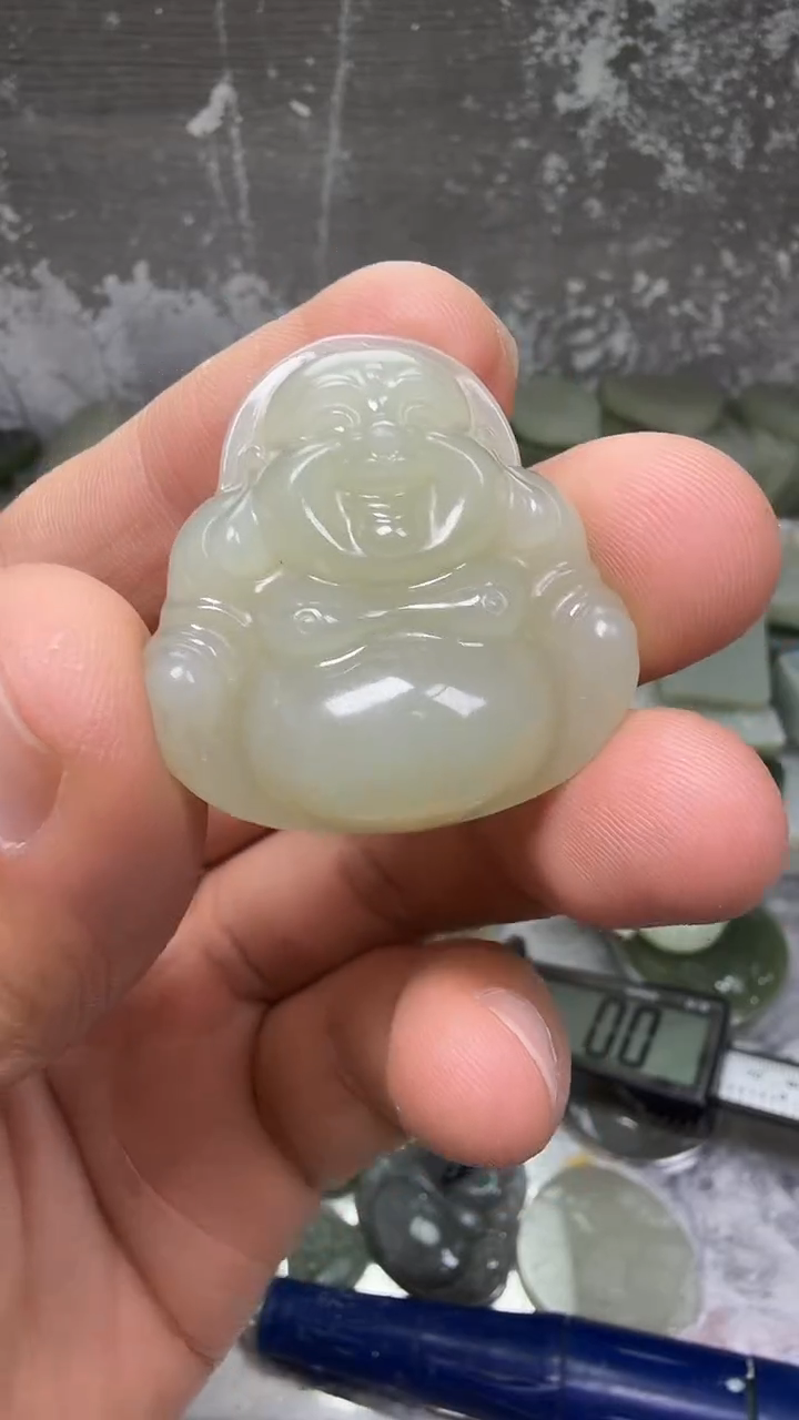 吊坠(不含链)未镶嵌和田玉佛公