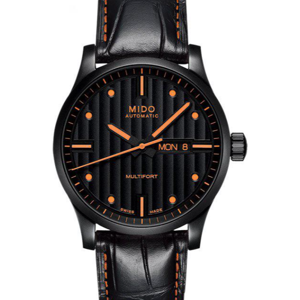 全新未使用 Mido/美度 舵手 橙舵 表径42mm 参考8900 机械男表 