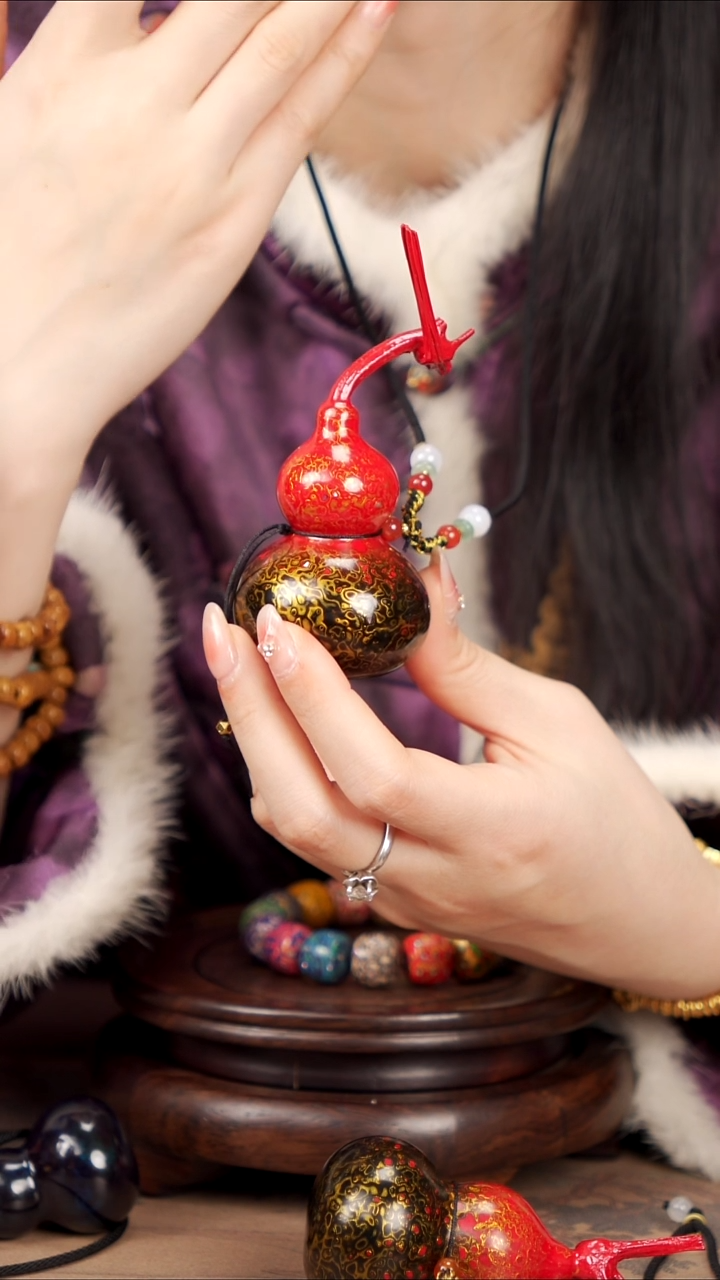 【闪购商品】118易林大漆脖挂小葫芦----138