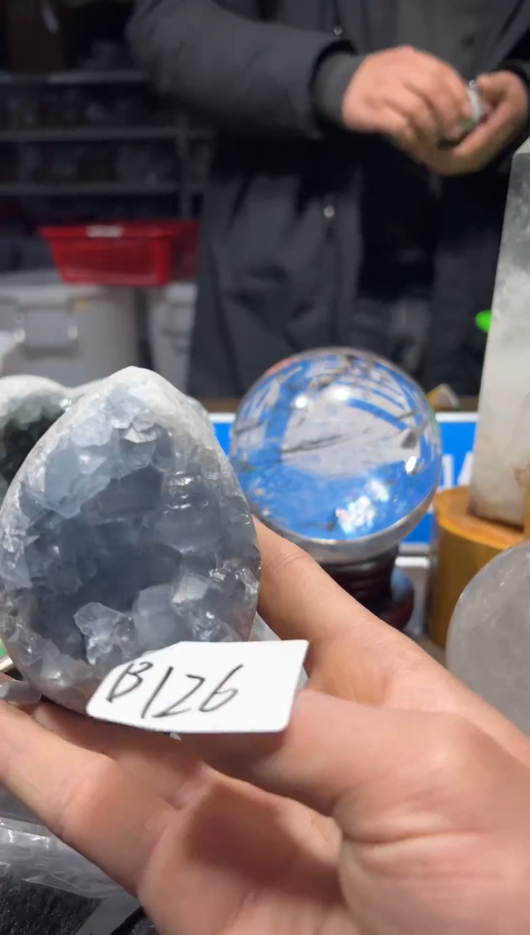 未镶嵌珠宝半成品水晶B126