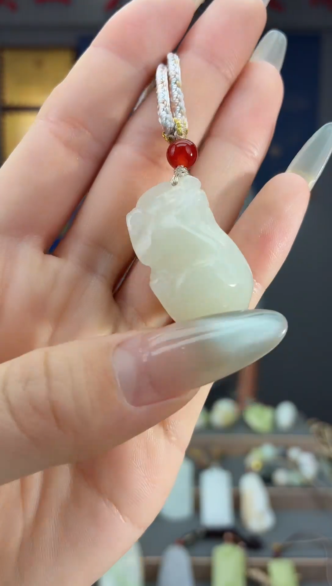 颈饰未镶嵌和田玉1