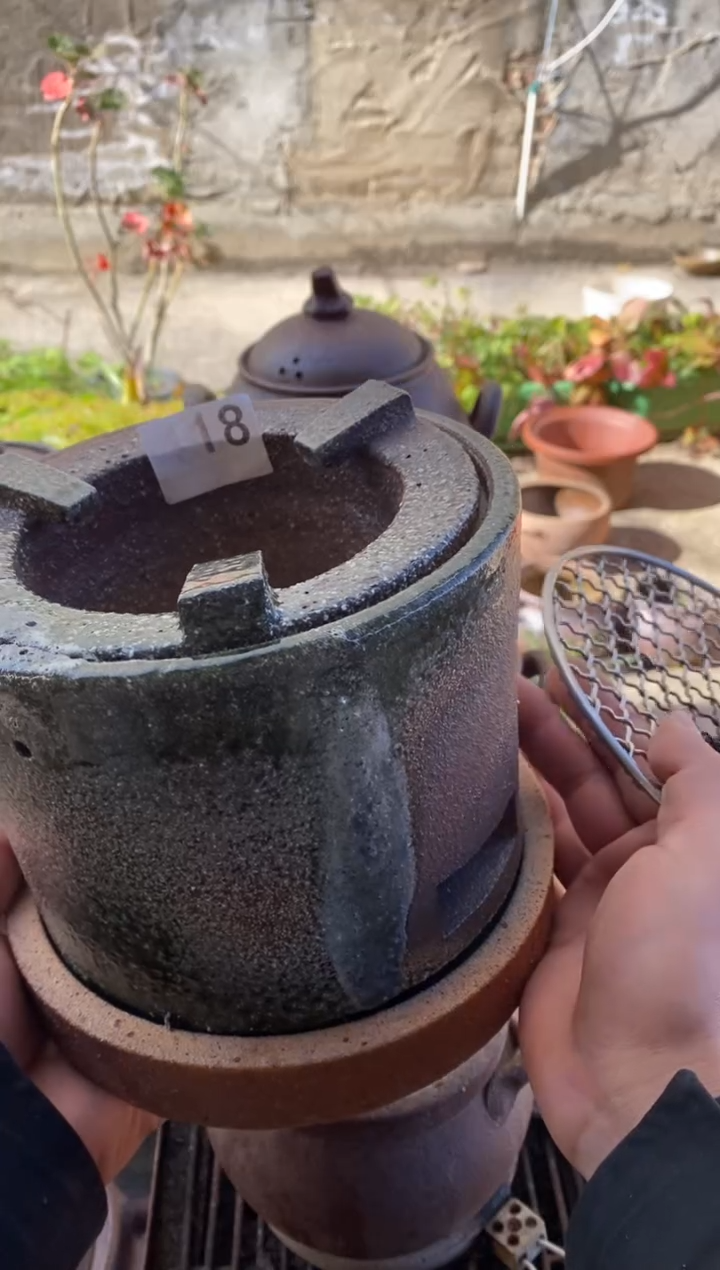 陶土玉化炉子三件套 418