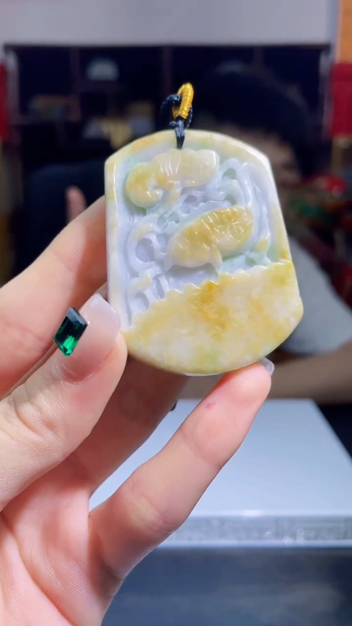 【闪购商品】翡翠吊坠(不含链)未镶嵌D10多样性发其一