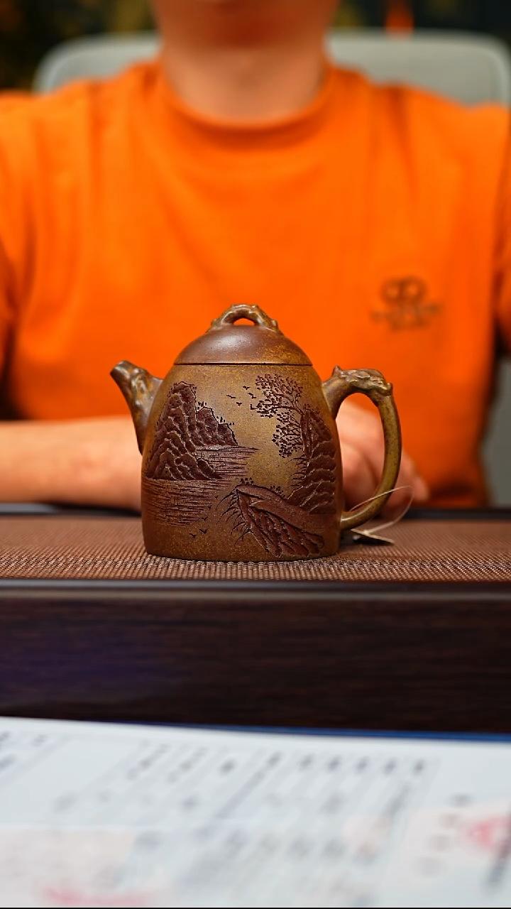 茶壶紫砂原矿紫砂手工茶壶