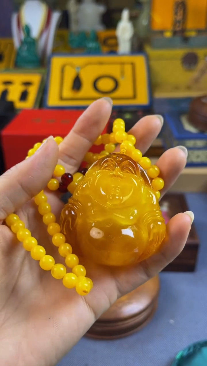未镶嵌吊坠(赠链)蜜蜡天然原矿
