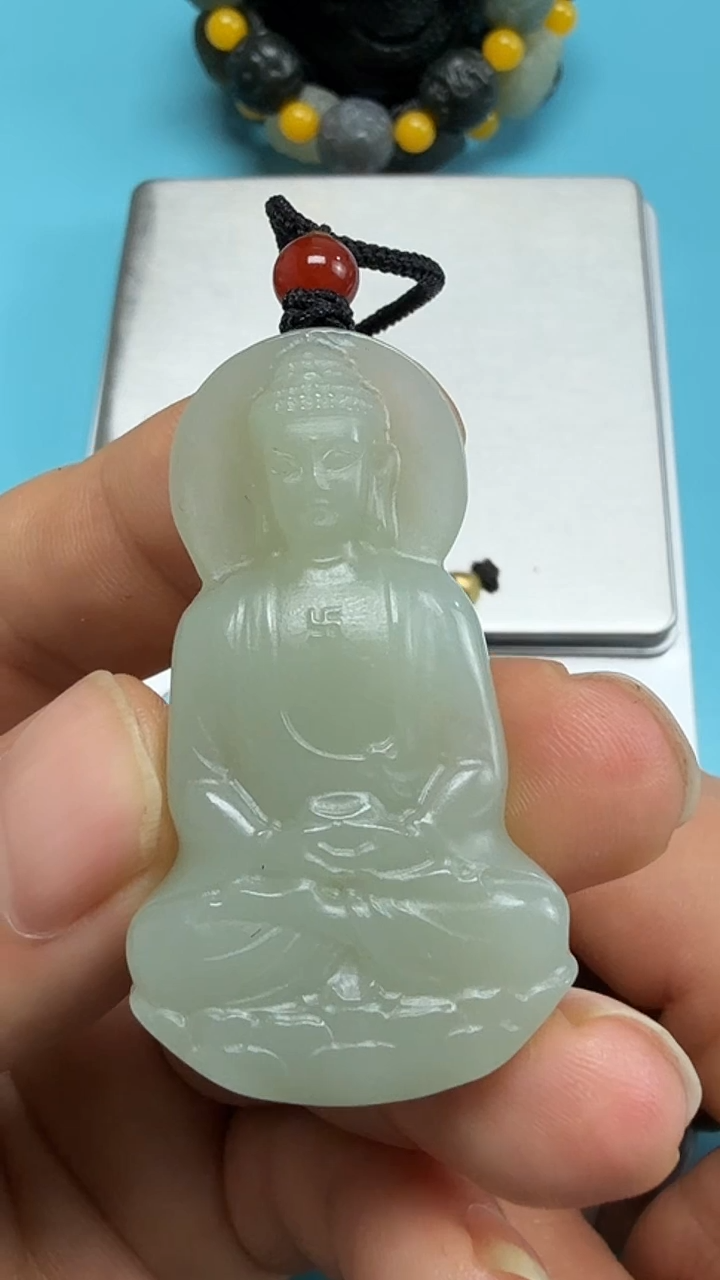 颈饰未镶嵌和田玉和**尘002