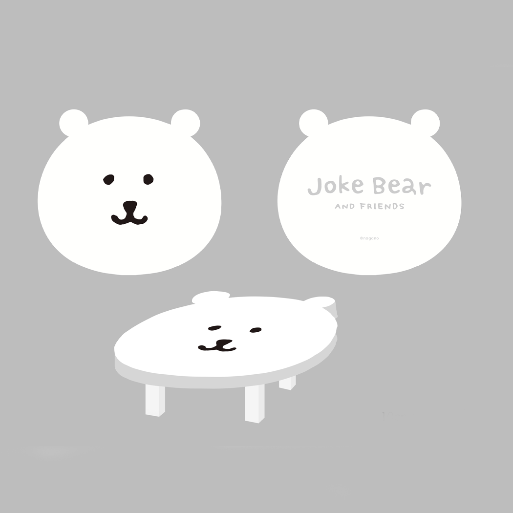 自嘲熊和朋友们联名系列迷你桌子收纳&名创优品